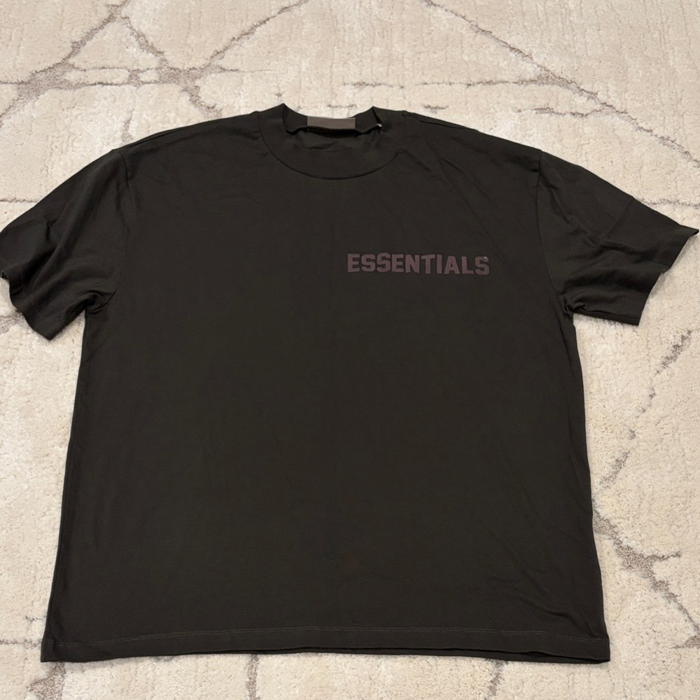 Fear of God Essentials Tee Shirt - Charcoal